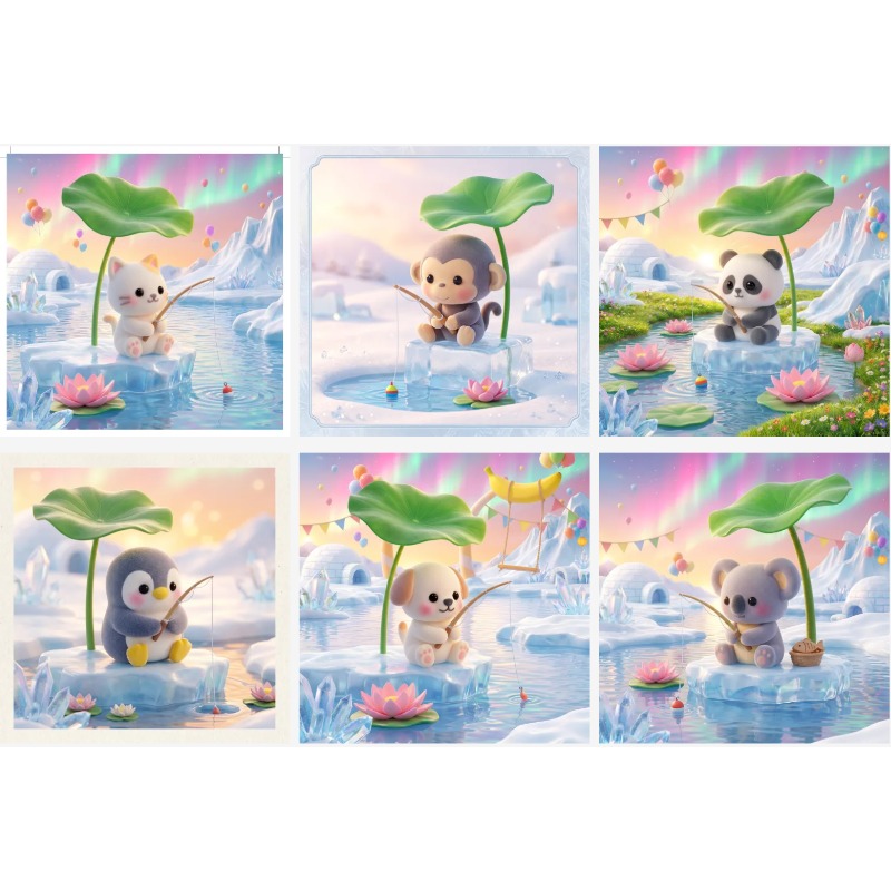 Capsule Toy Gashapon - Brinquedos em Cápsula Gashapon Série Festa