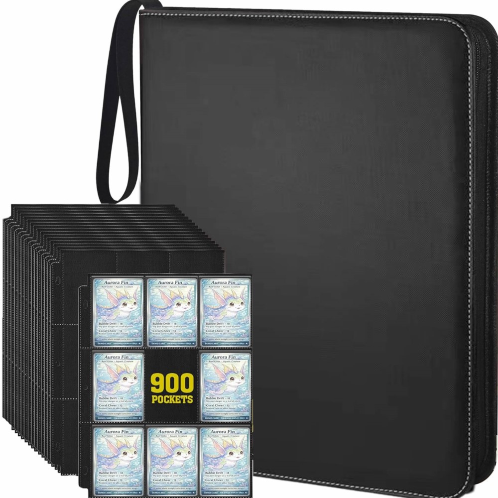 Card Penny Sleeve - Álbum de Cartas com 900 Bolsos