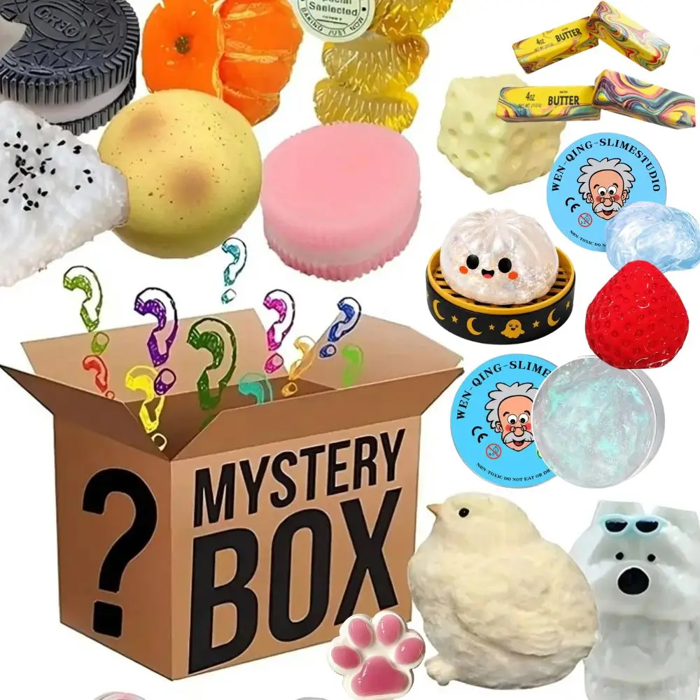 Mystery Box Blind Bag - Caixa Surpresa Popular: Squishy Mochi Pata