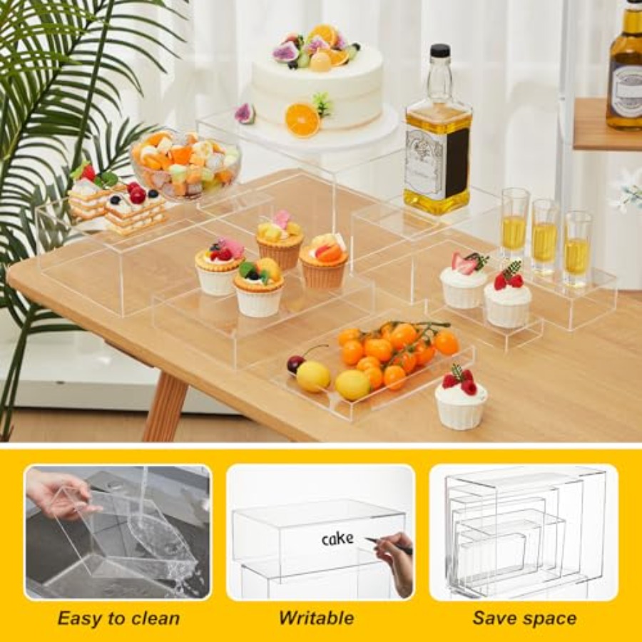 Conjunto de suportes para mesa - Display Risers Set avaliação e preço