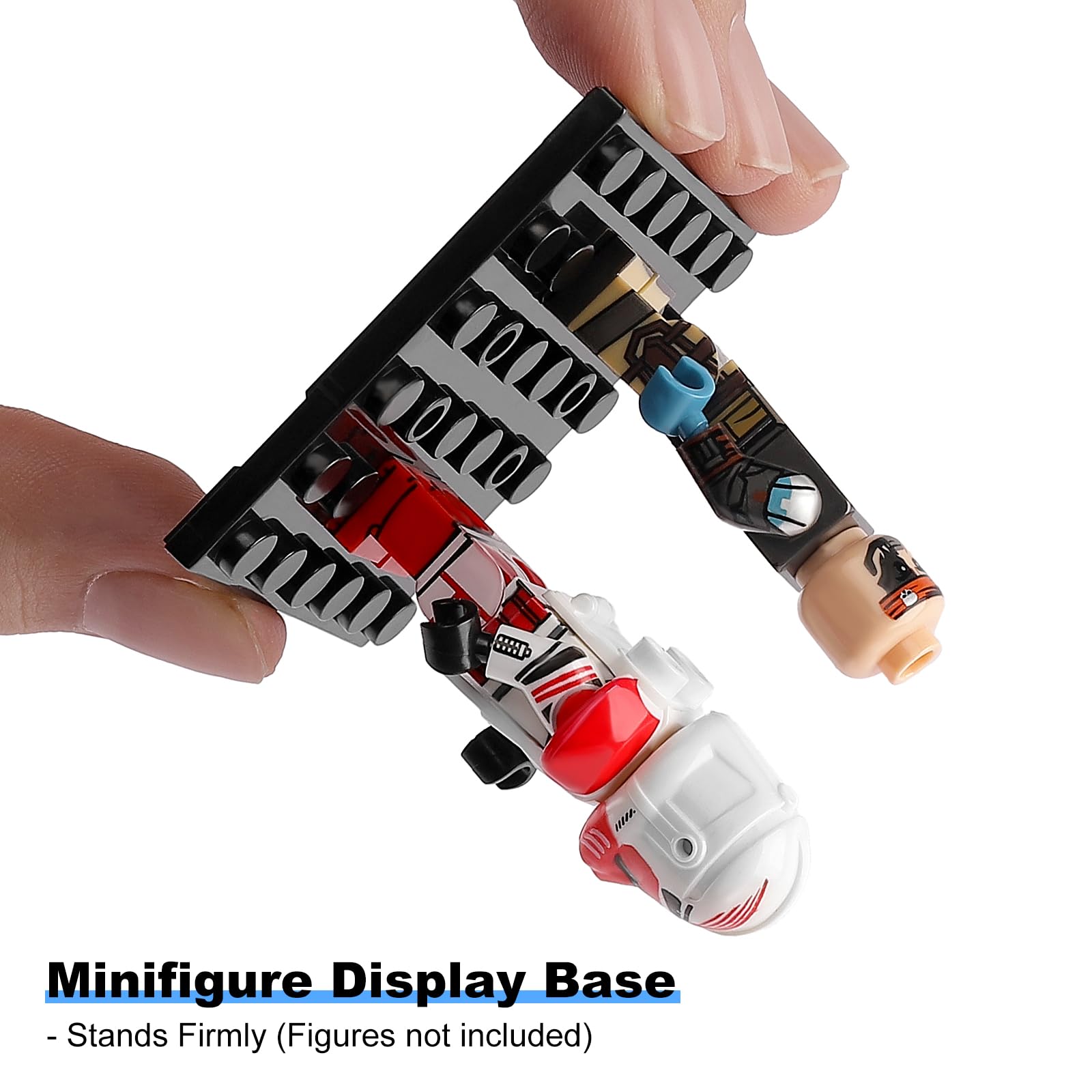 Caixa de exibição de bloco de  - Lego Minifigure Holder avaliação e preço