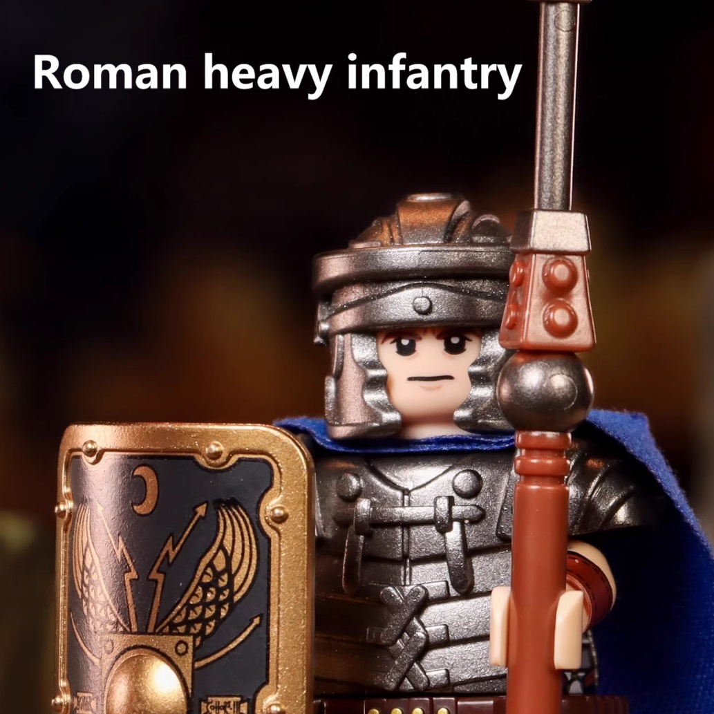 Império Romano Legion Reigns B - Lego Minifigure Holder avaliação e preço