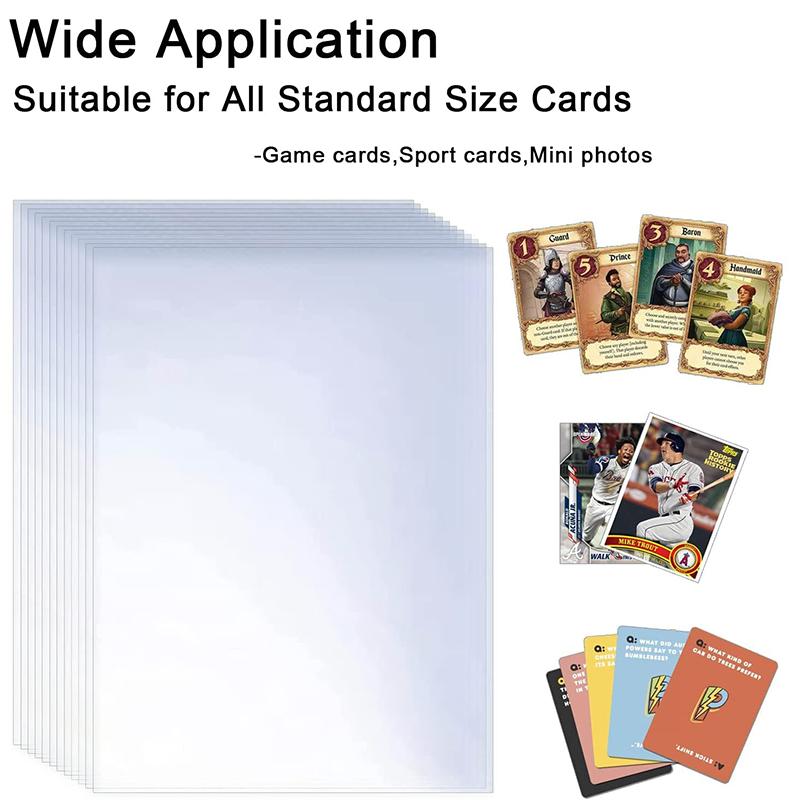 100-600pcs Protetores de Cartã - Card Penny Sleeve avaliação e preço