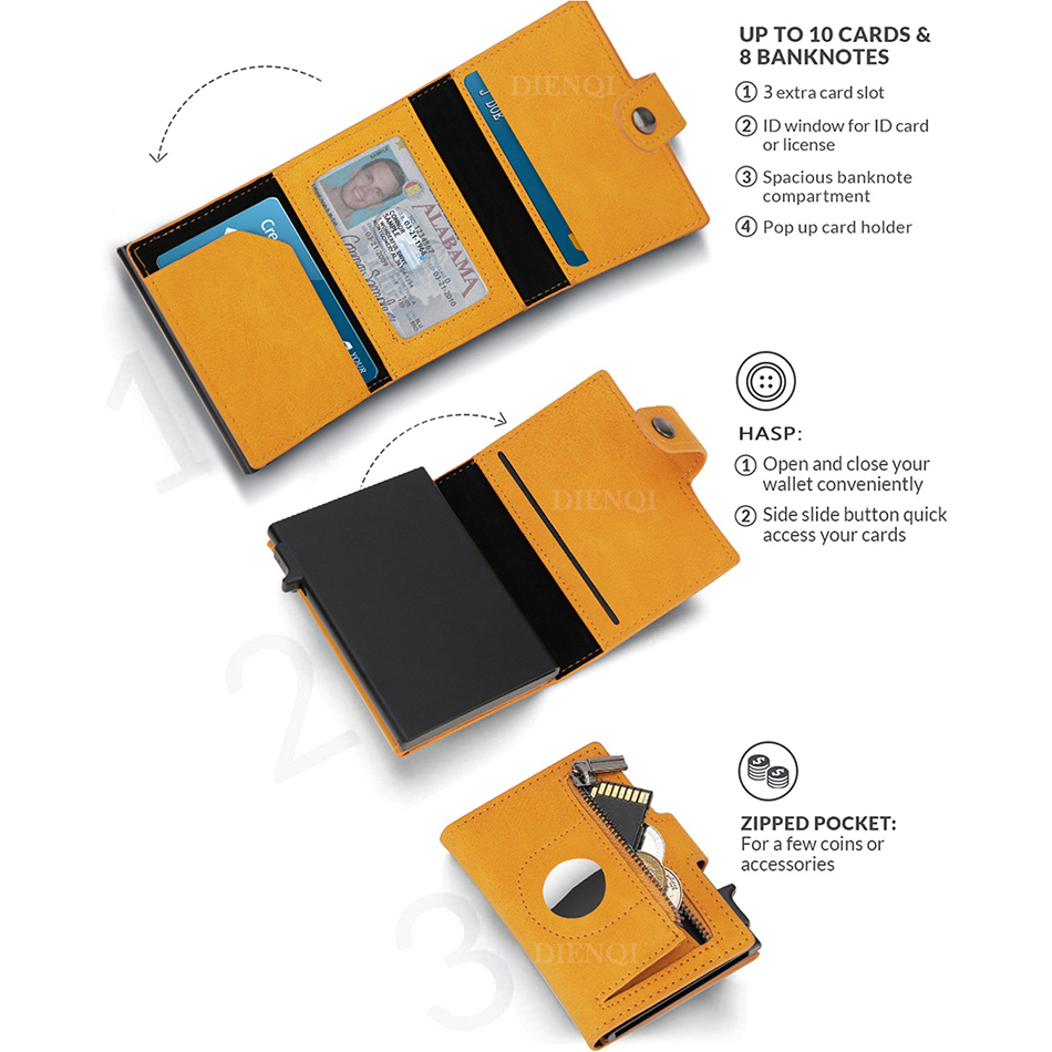 Airtag carteira rfid titular d - Card Top Loader avaliação e preço